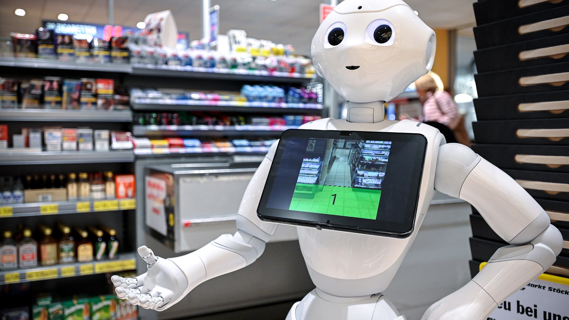 robot para retail